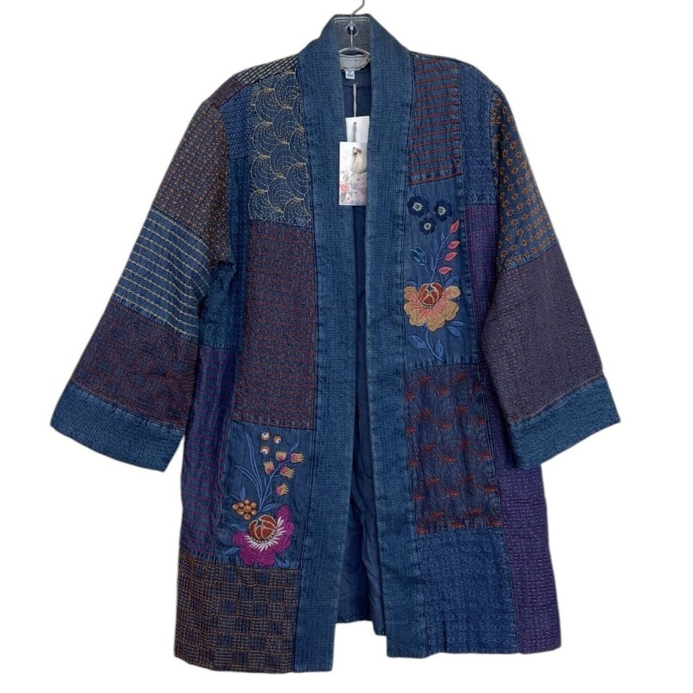 Johnny Was Didiana Patchwork Kimona.